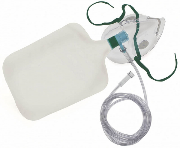 Sauerstoffmaske mit Reservoirbeutel Erwachsene